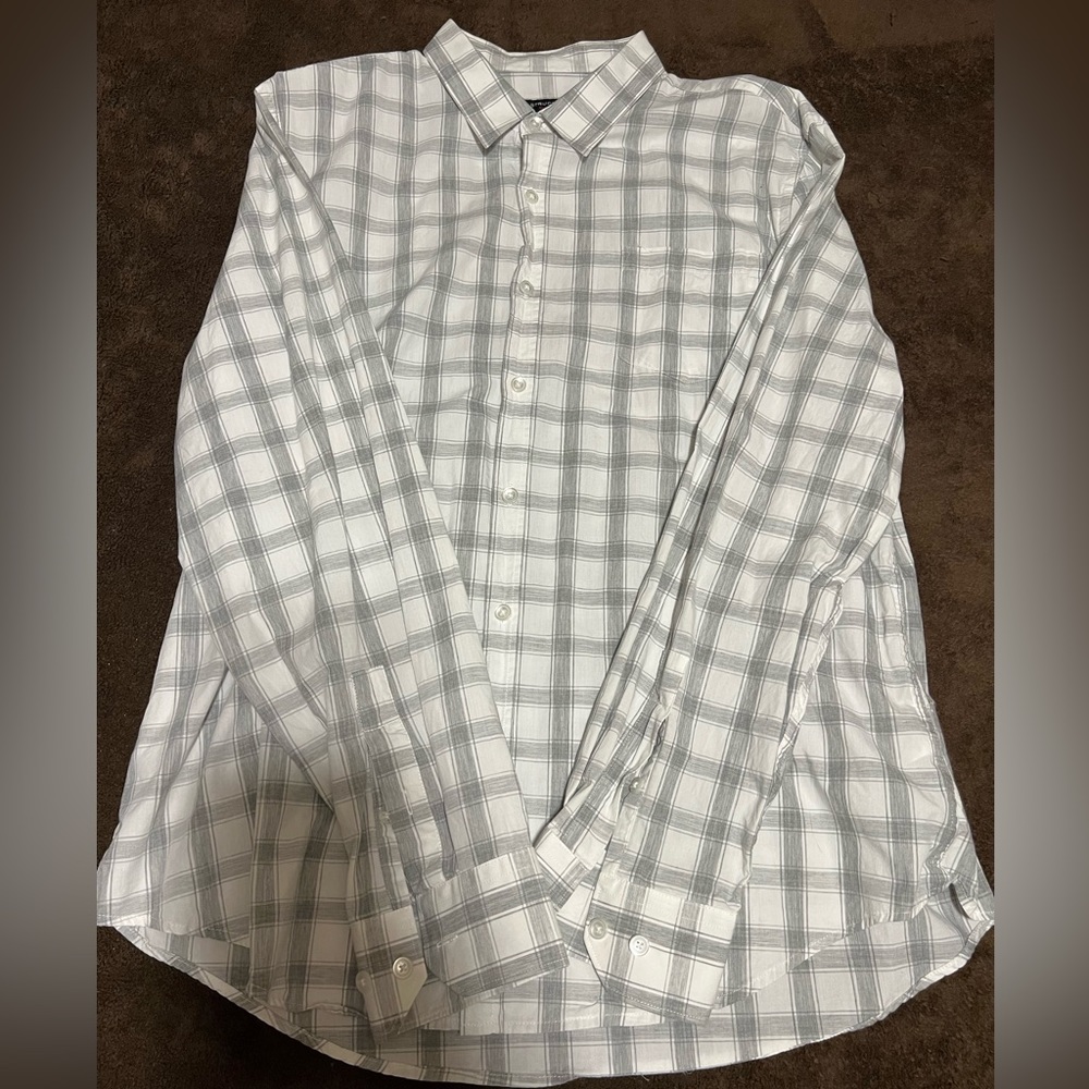 Structure Slim Fit casual dress shirt XL